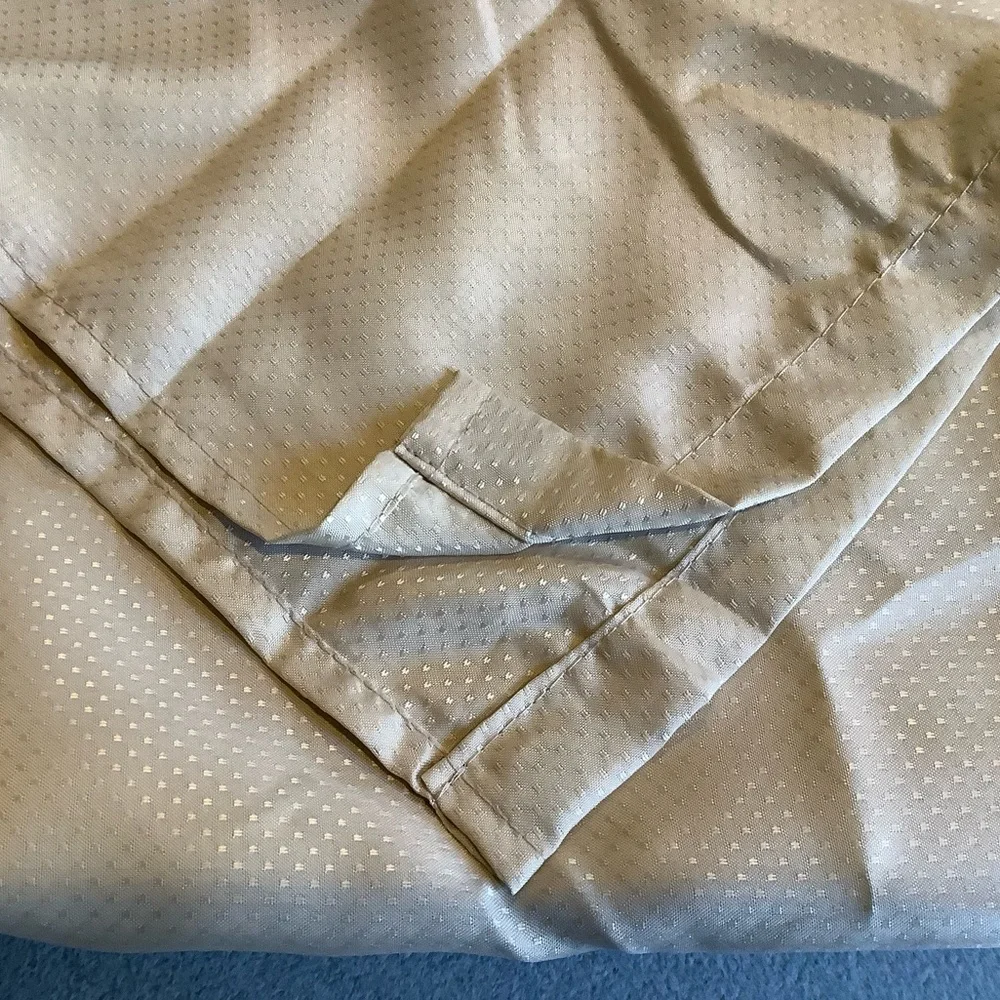 Zenith Products Zenna Fabric Shower Curtain Taupe